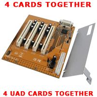 Full Package ExpressCard 34 to 4 x PCI Expansion ATX Case