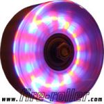 Pack of 4 x Quad / SkateBoard LED Lighted Wheels