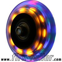 Pack of 4 x Inline Skate LED Lighted Wheels