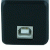 USB to DMX Rear view