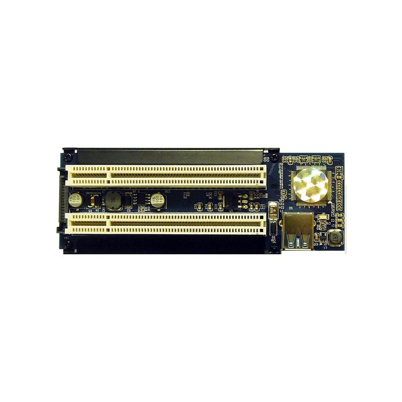 PCIExpress x1 to dual PCI
