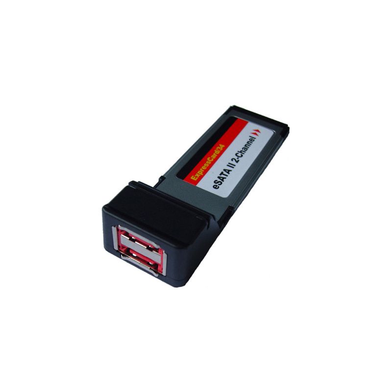 Carte ExpressCard ESATA II Dr Bott LogiLink - 2 Ports ESATA Pour Mac Et PC - Compatible MacBook Pro - 14