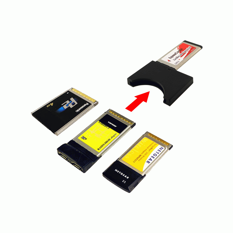 Laptop Express card to PCMCIA Adapter