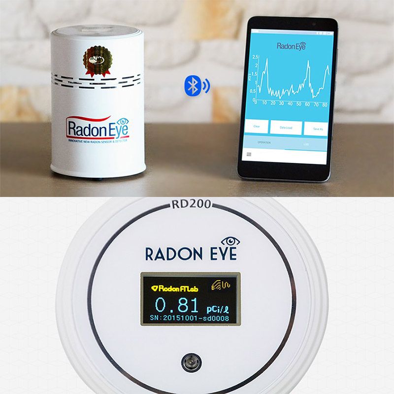 RadonEye Radon Detector RD200
